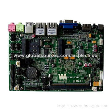3.5 inch motherboard, industrial embedded computer, D2550 CPU, 6COM/8USB/2GLAN/HDMI/VGA